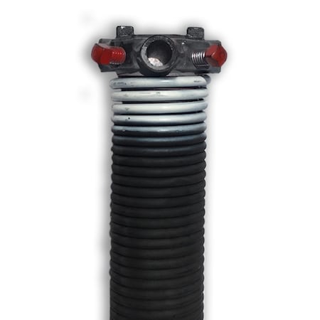 0.218 In. Wire X 1.75 In. D X 31 In. L Torsion Spring In White Left Wound For Sectional Garage Doors